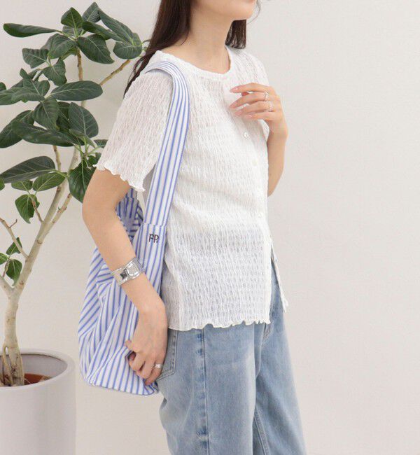 fredy emue「ポコポコ前開きプルオーバーカットソー」|Tシャツ・カットソー|
