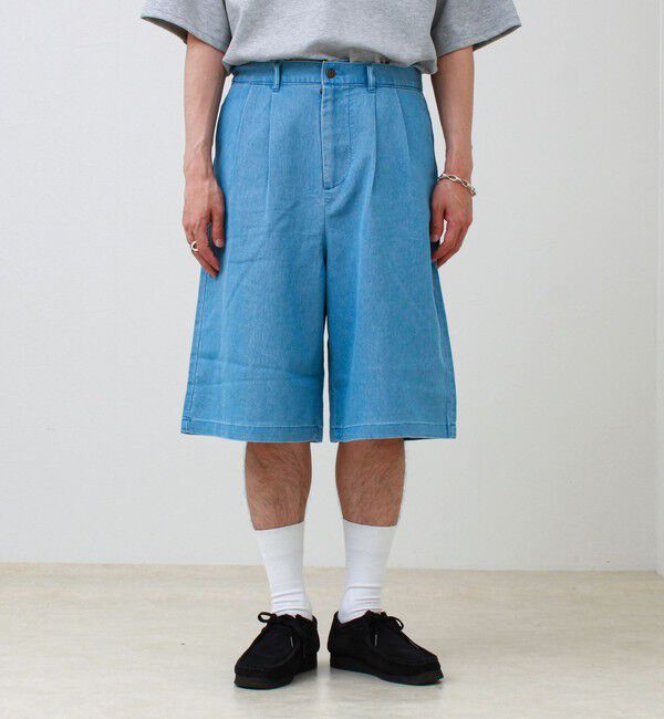 GLOSTER「【セットアップ対応】メッシュデニムバギーショーツ」|その他|