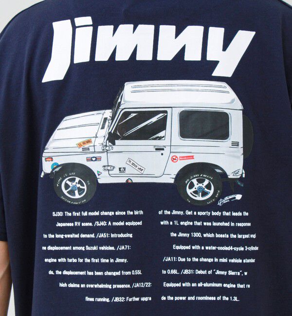GLOSTER「【別注/実績アイテム】Suzuki Jimny プリントTシャツ」|Tシャツ・カットソー|