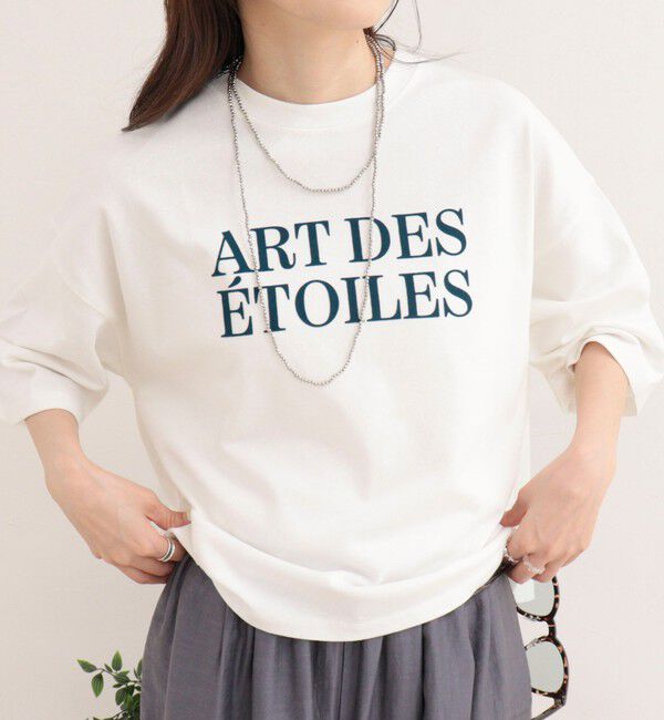 fredy emue「フロッキーロゴ5分袖Tシャツ」|Tシャツ・カットソー|