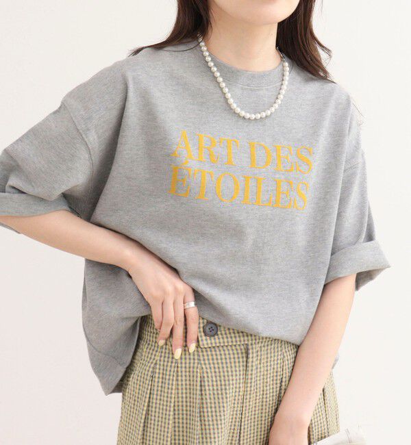 fredy emue「フロッキーロゴ5分袖Tシャツ」|Tシャツ・カットソー|