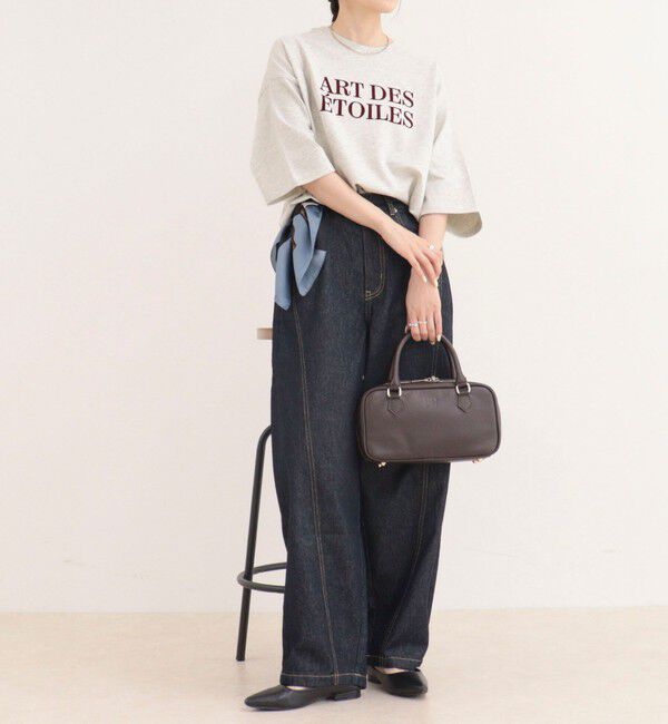 fredy emue「フロッキーロゴ5分袖Tシャツ」|Tシャツ・カットソー|