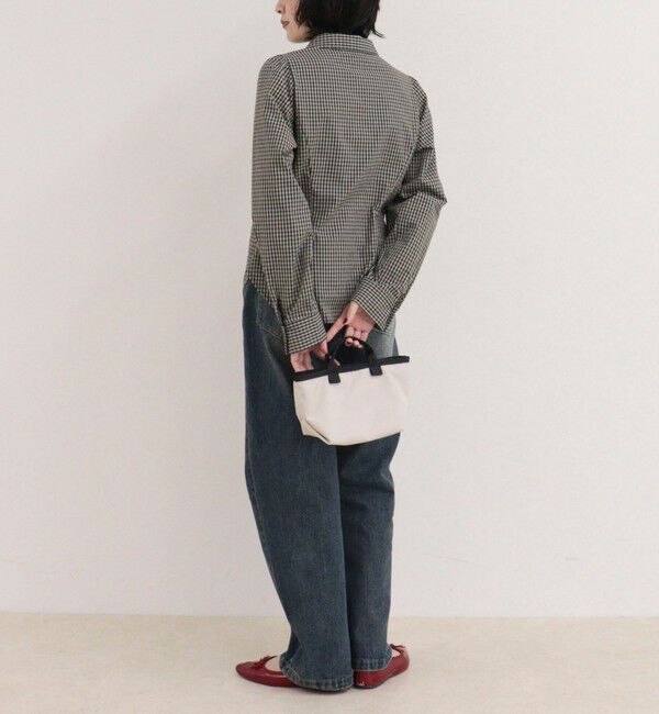 fredy emue「【WEB限定カラーあり】フロントギャザーコンパクトシャツ」|シャツ・ブラウス|