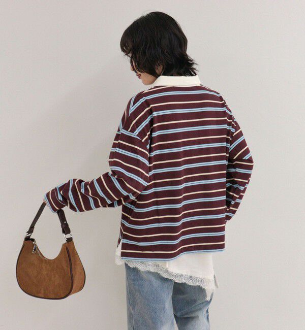 fredy emue「【＠suda_mame3企画】マルチボーダーラガーシャツ」|Tシャツ・カットソー|