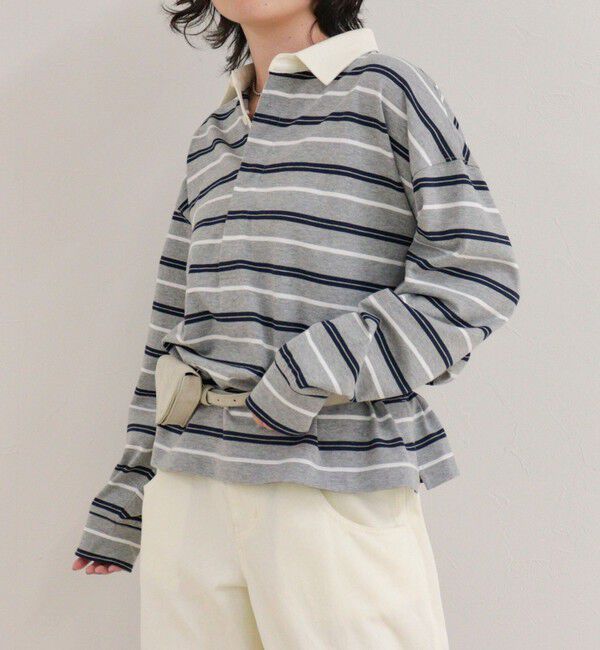 fredy emue「【＠suda_mame3企画】マルチボーダーラガーシャツ」|Tシャツ・カットソー|