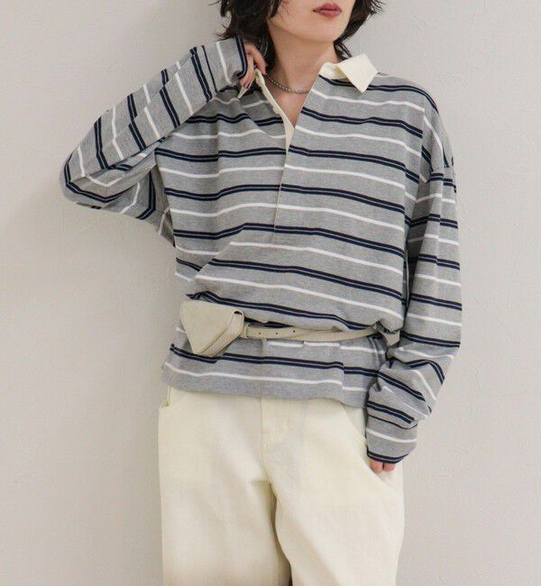 fredy emue「【＠suda_mame3企画】マルチボーダーラガーシャツ」|Tシャツ・カットソー|