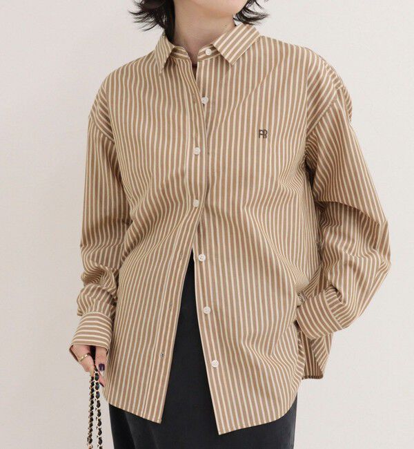 fredy emue「FR 2WAYシャツ」|シャツ・ブラウス|ベージュ系その他