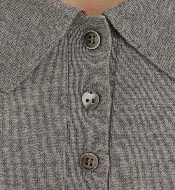 fredy emue「FR刺繍ハイゲージポロニットプルオーバー」|ニット・セーター|