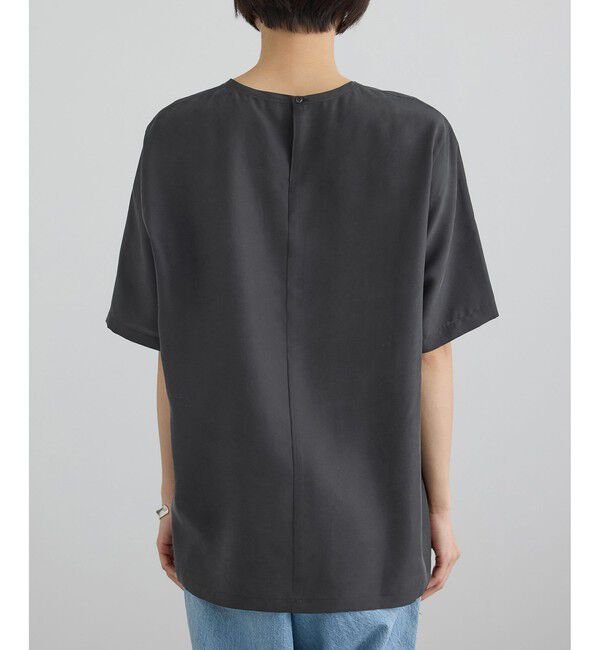 SALON adam et rope'「[26SS]GENTLE SILK ハーフスリーブプルオーバー」|Tシャツ・カットソー|