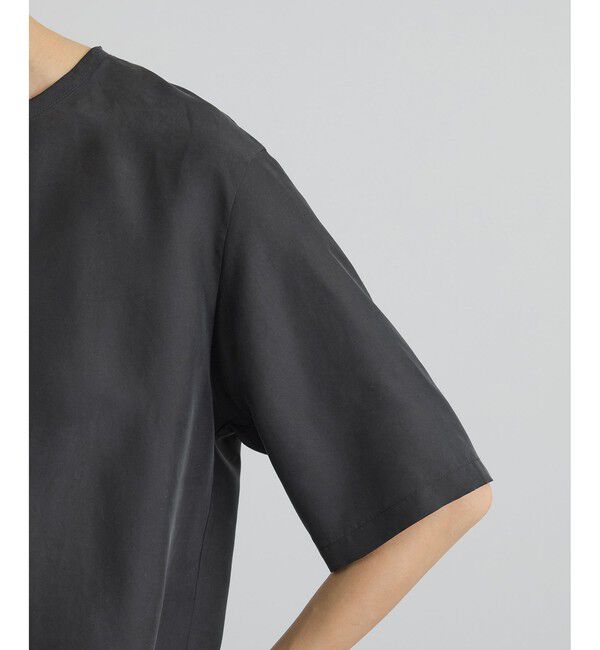SALON adam et rope'「[26SS]GENTLE SILK ハーフスリーブプルオーバー」|Tシャツ・カットソー|