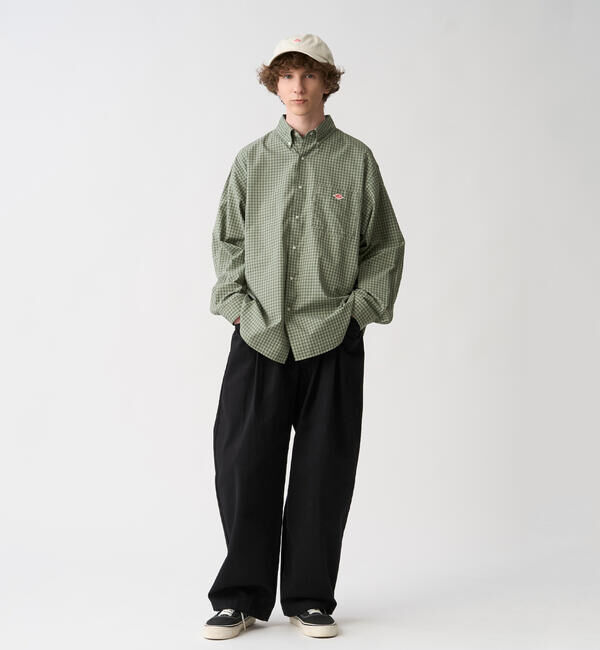 DANTON「DANTON | ボタンダウン 長袖シャツ PLAID MEN」|シャツ・ブラウス|