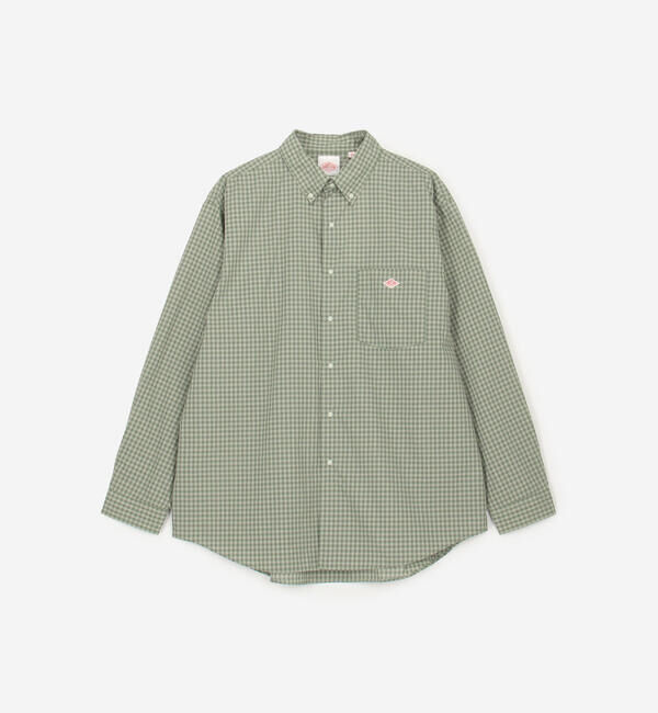 DANTON「DANTON | ボタンダウン 長袖シャツ PLAID MEN」|シャツ・ブラウス|