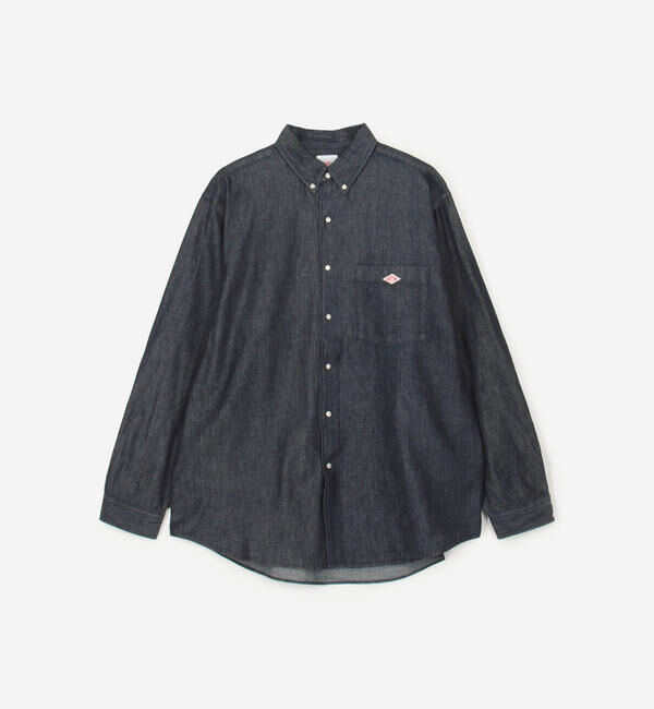 DANTON「DANTON | ダンガリー ボタンダウンシャツ MEN」|シャツ・ブラウス|
