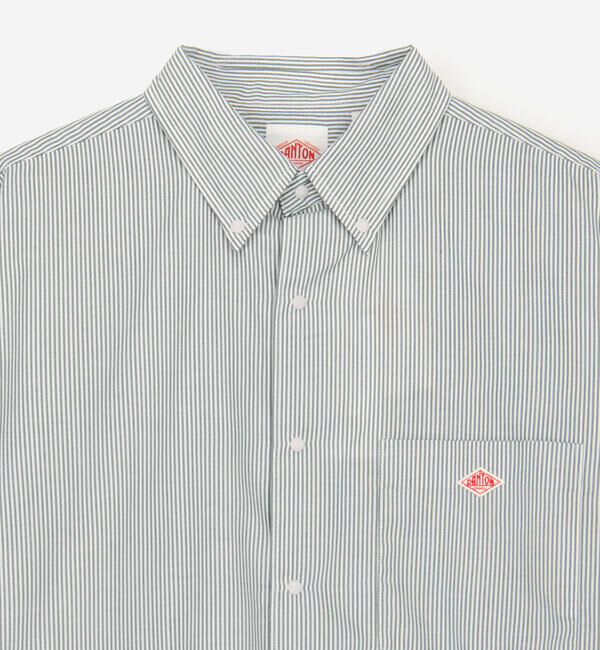 DANTON「DANTON | ポリオックスフォード ボタンダウン長袖シャツ MEN」|シャツ・ブラウス|