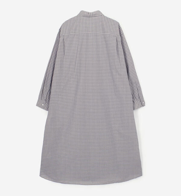 DANTON「DANTON | プランサーボタン シャツワンピース PLAID WOMEN」|ワンピース|