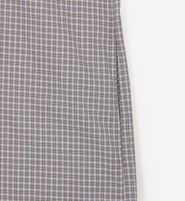 DANTON「DANTON | プランサーボタン シャツワンピース PLAID WOMEN」|ワンピース|