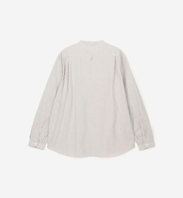DANTON「DANTON | オックスフォード バンドカラーシャツ STRIPE MEN」|シャツ・ブラウス|