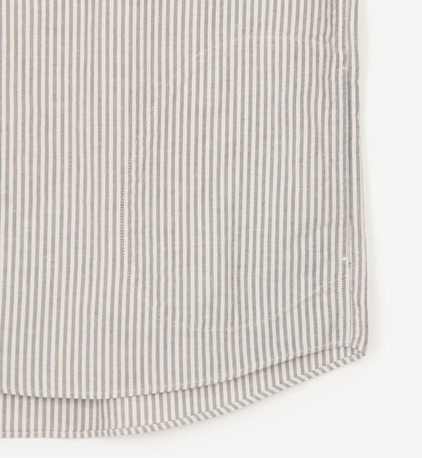 DANTON「DANTON | オックスフォード バンドカラーシャツ STRIPE MEN」|シャツ・ブラウス|