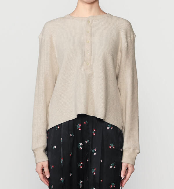  「TICCA | ビーチワッフル ショート2WAYプルオーバー WOMEN」|Tシャツ・カットソー|