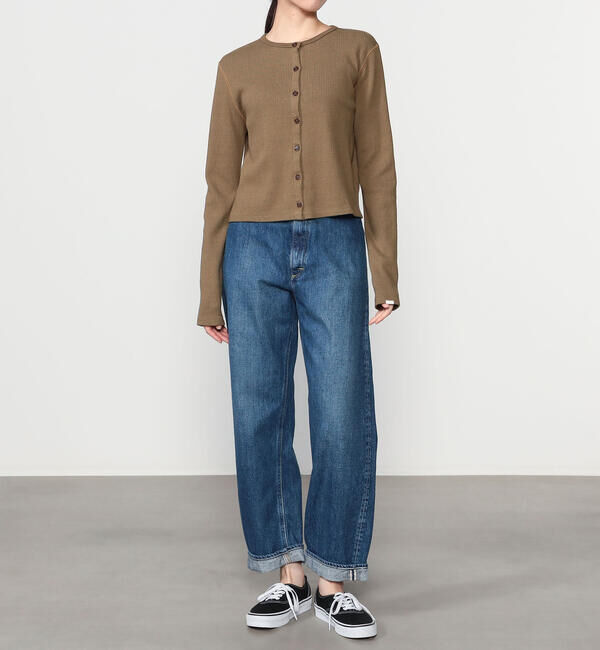  「orSlow | HIGH WAIST SELVEDGE DENIM PANTS USED WOMEN」|デニム|