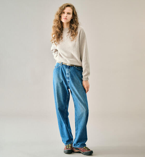  「orSlow | HIGH WAIST SELVEDGE DENIM PANTS USED WOMEN」|デニム|