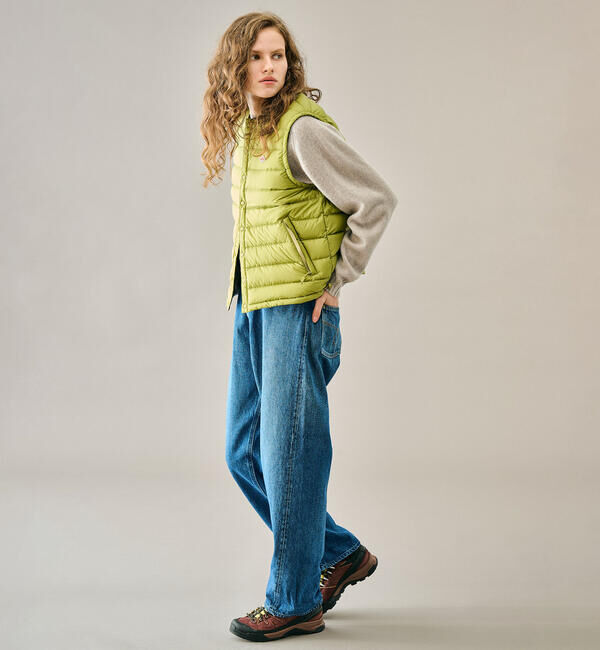  「orSlow | HIGH WAIST SELVEDGE DENIM PANTS USED WOMEN」|デニム|