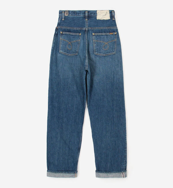  「orSlow | HIGH WAIST SELVEDGE DENIM PANTS USED WOMEN」|デニム|