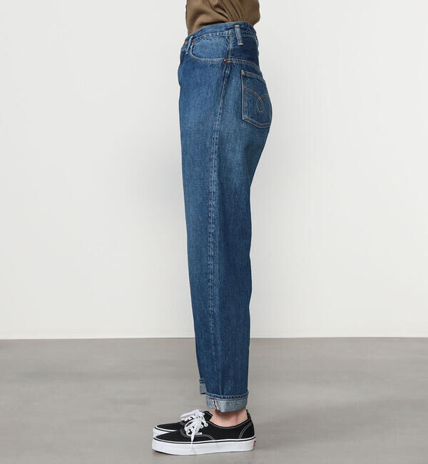  「orSlow | HIGH WAIST SELVEDGE DENIM PANTS USED WOMEN」|デニム|