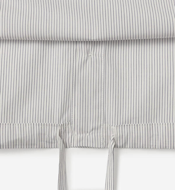  「nicholson & nicholson | フリルカラー 長袖ショートシャツ WOMEN」|シャツ・ブラウス|
