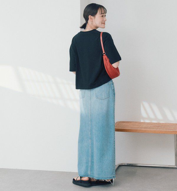  「【A・MONN】【コットン100%】ボックスロゴTee」|Tシャツ・カットソー|