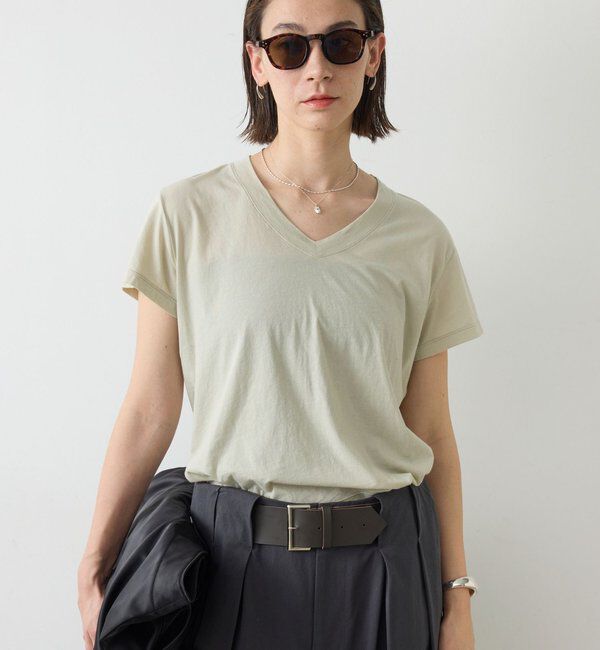  「VネックTシャツ」|Tシャツ・カットソー|