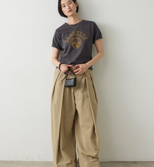  「ヴィンテージロゴTee」|Tシャツ・カットソー|チャコールグレー