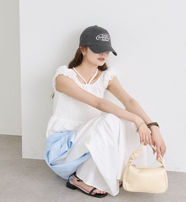  「シャーリングワンピース」|ワンピース|