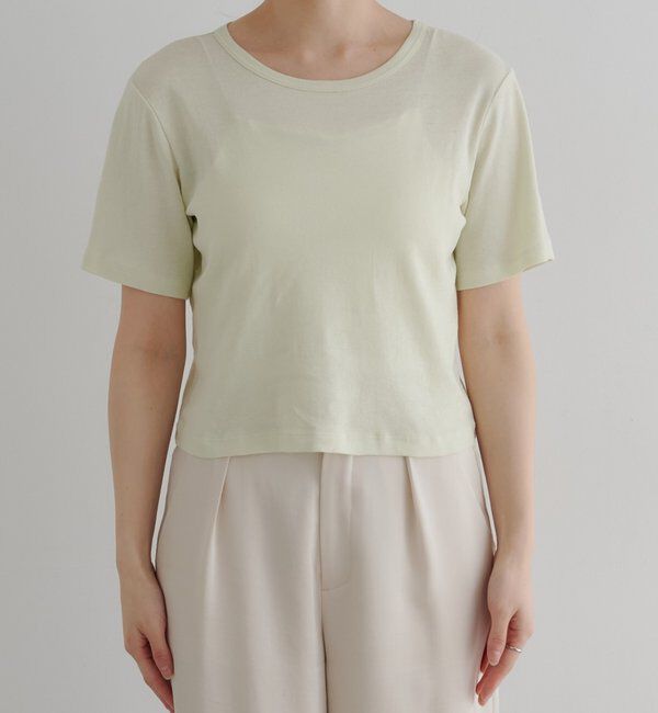 「ドライタッチT＆レースキャミSET」|Tシャツ・カットソー|