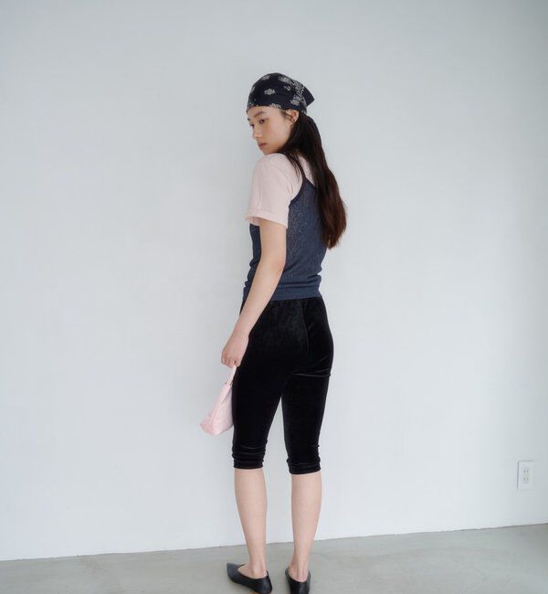  「ドライタッチT＆レースキャミSET」|Tシャツ・カットソー|