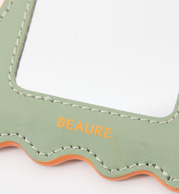 collex「【WEB限定】【BEAURE/ヴュレ】ミラーフレームレザーチャーム」|チャーム・キーホルダー|