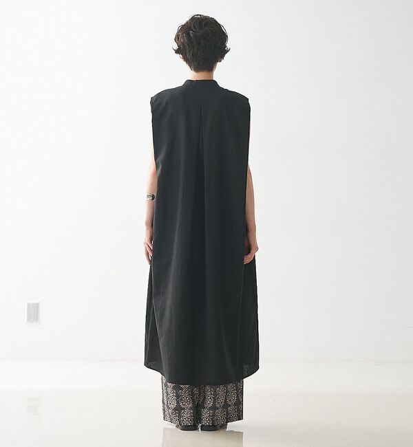 collex「タックショルダーリネンコットンワンピース」|ワンピース|