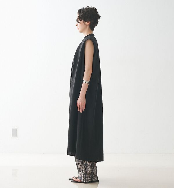 collex「タックショルダーリネンコットンワンピース」|ワンピース|