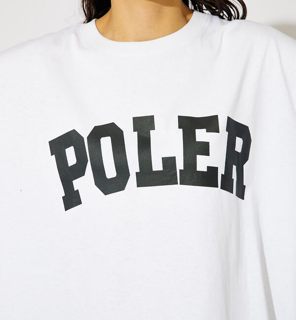 ABAHOUSE「【POLeR/ポーラー】COLLEGE ロングスリーブTシャツ」|Tシャツ・カットソー|