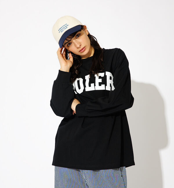 ABAHOUSE「【POLeR/ポーラー】COLLEGE ロングスリーブTシャツ」|Tシャツ・カットソー|