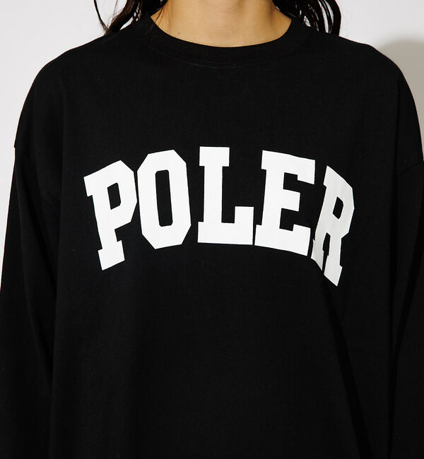 ABAHOUSE「【POLeR/ポーラー】COLLEGE ロングスリーブTシャツ」|Tシャツ・カットソー|
