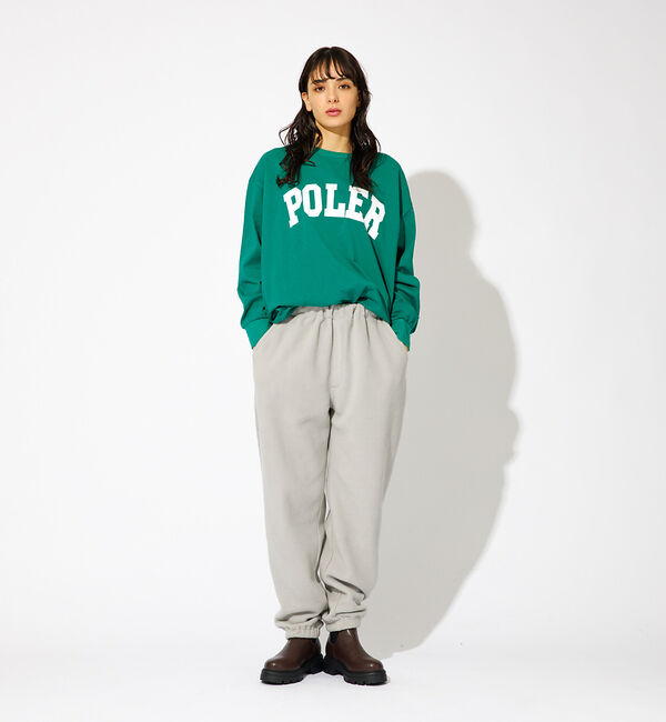 ABAHOUSE「【POLeR/ポーラー】COLLEGE ロングスリーブTシャツ」|Tシャツ・カットソー|