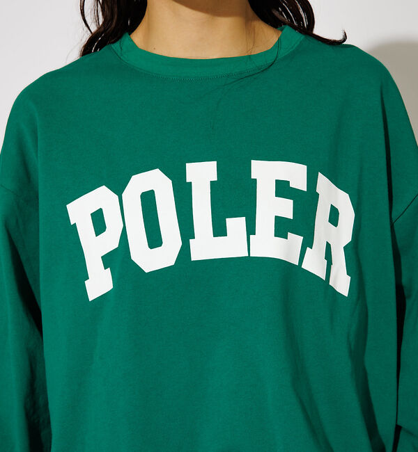 ABAHOUSE「【POLeR/ポーラー】COLLEGE ロングスリーブTシャツ」|Tシャツ・カットソー|
