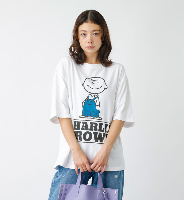 ABAHOUSE「【JOHNBULL/ ジョンブル】PEANUTS SNOOPY/ピーナッツスヌー」|Tシャツ・カットソー|ホワイト系その他1