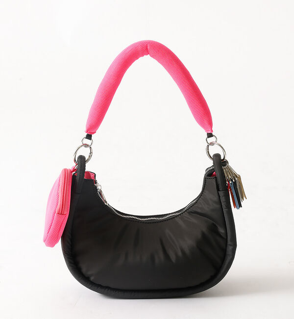 ABAHOUSE「【cheek/チーク】rund shoulder C25001　ショルダーバック」|ショルダー・メッセンジャー|ブラック