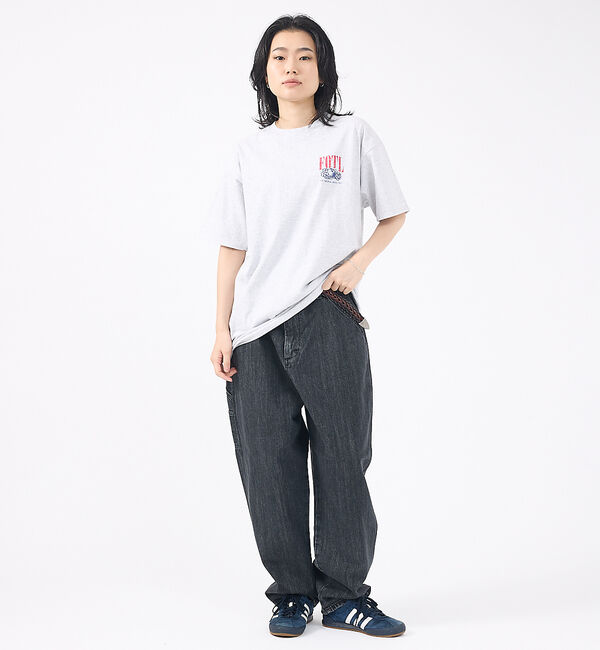 ABAHOUSE「【FRUIT OF THE LOOM/フルーツ オブ ザ ルーム】Print T」|Tシャツ・カットソー|