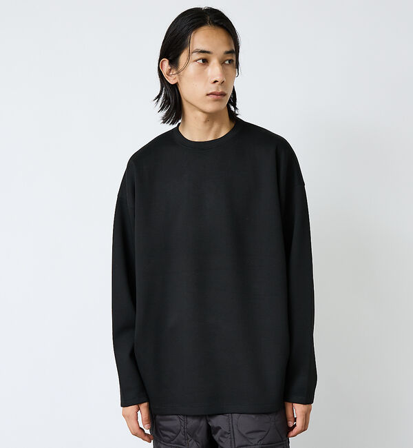 ABAHOUSE「【FORTUNA/フォルトゥナ】ECOTECコクーンシルエットロングTシャツ/ユ」|Tシャツ・カットソー|