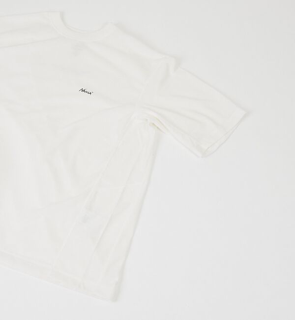 ABAHOUSE「【NANGA/ナンガ 】DRY MIX PIVOT SLEEVE TEE/ ロゴ」|Tシャツ・カットソー|