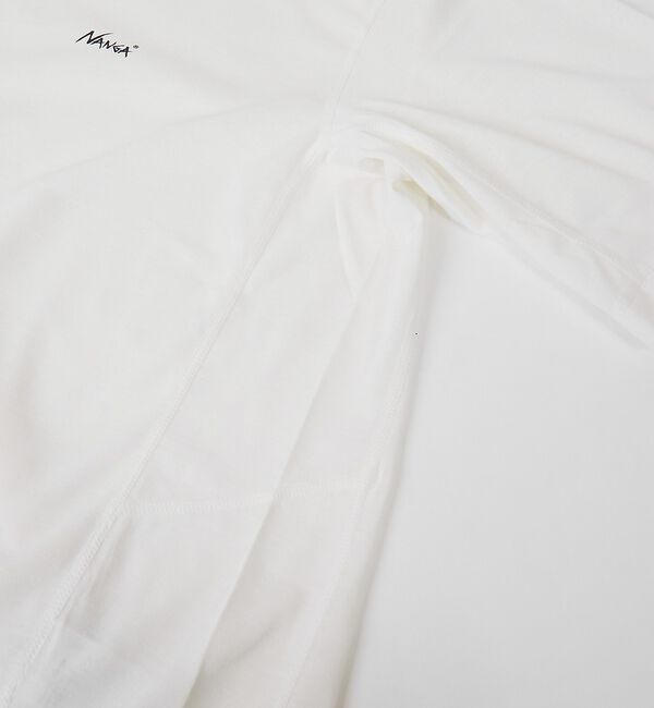 ABAHOUSE「【NANGA/ナンガ 】DRY MIX PIVOT SLEEVE TEE/ ロゴ」|Tシャツ・カットソー|