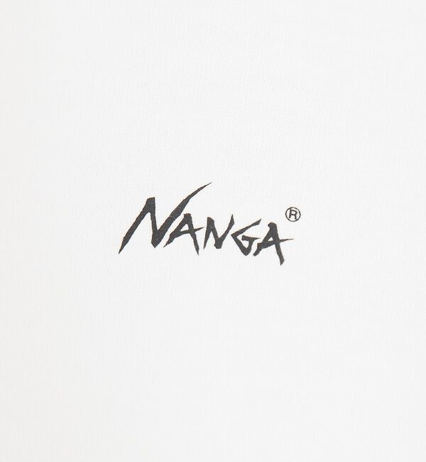 ABAHOUSE「【NANGA/ナンガ 】DRY MIX PIVOT SLEEVE TEE/ ロゴ」|Tシャツ・カットソー|